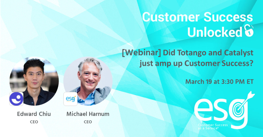 Webinar announcement with two speaker images.
